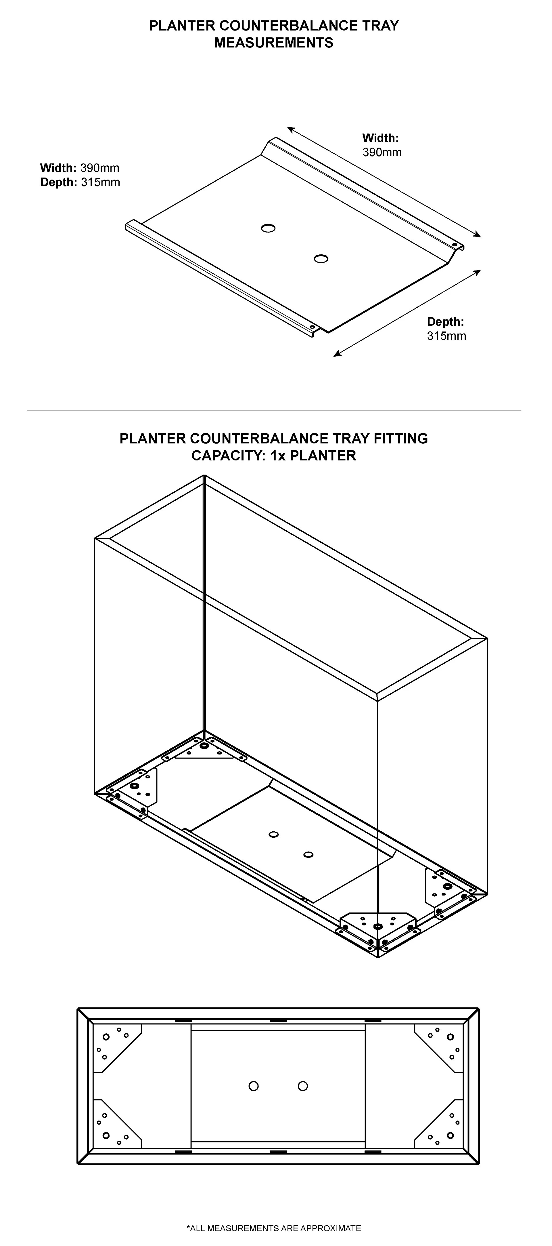 Asgard Planter Counterbalance Weight