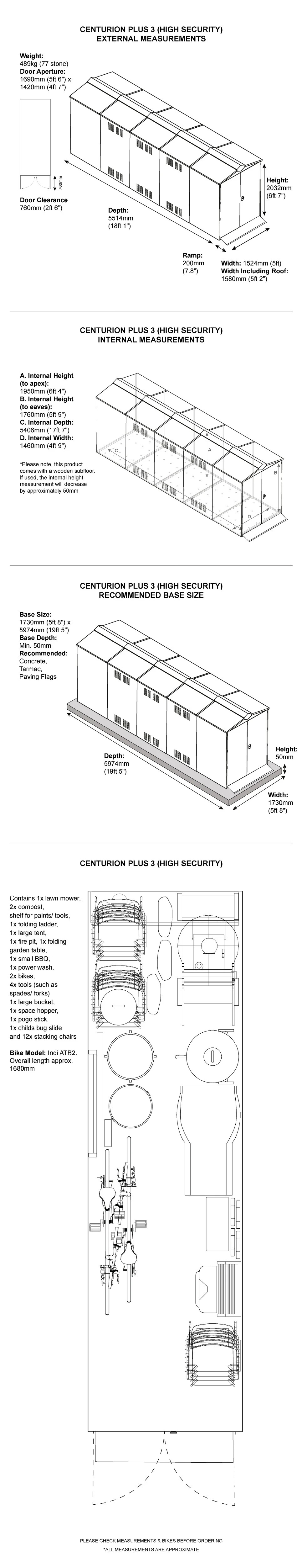 Asgard Centurion XXL Metal Shed