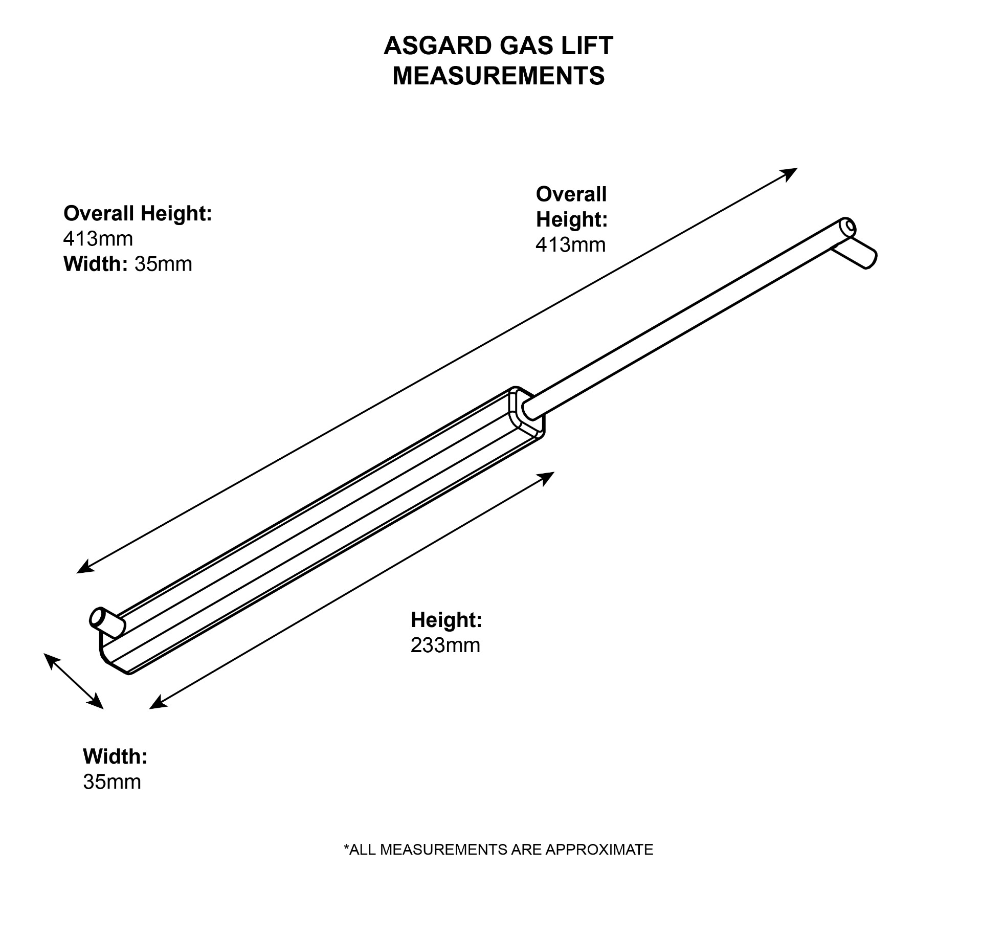 Shed Gas Lift Replacement - Asgard