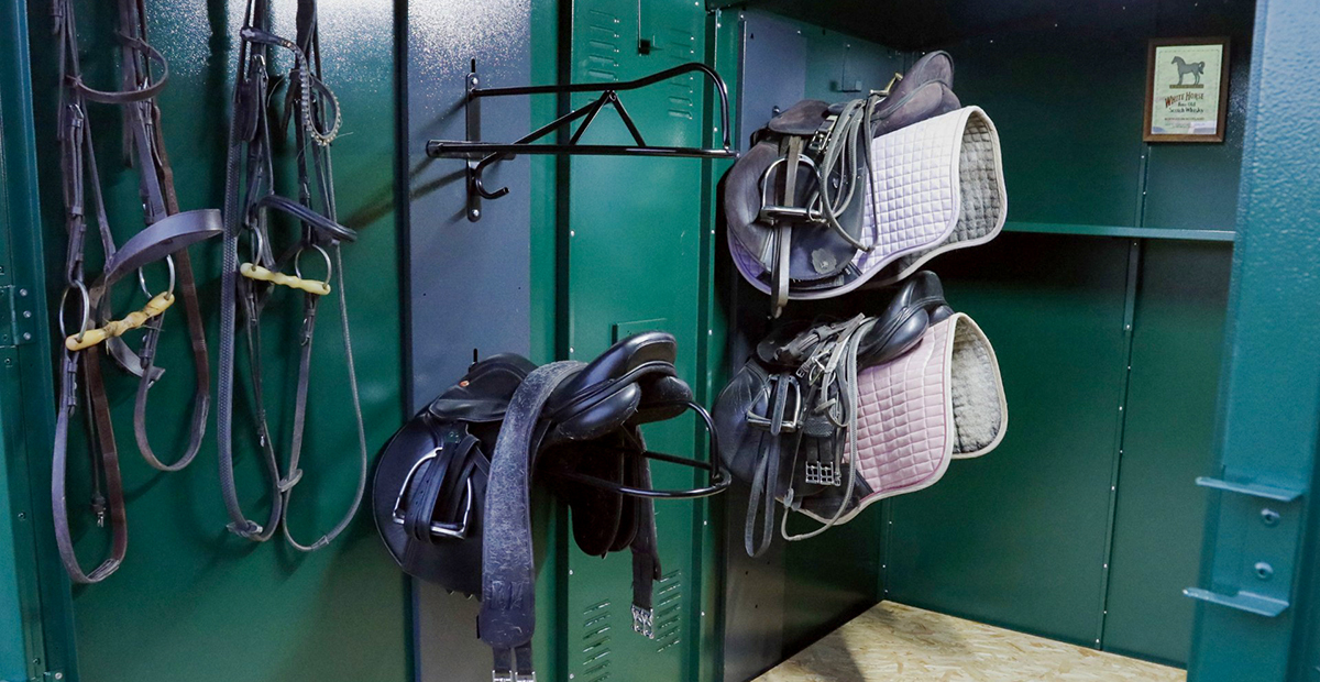 Asgard Tack Storage in Use