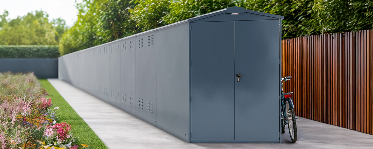 Image showing a shed that uses extensions