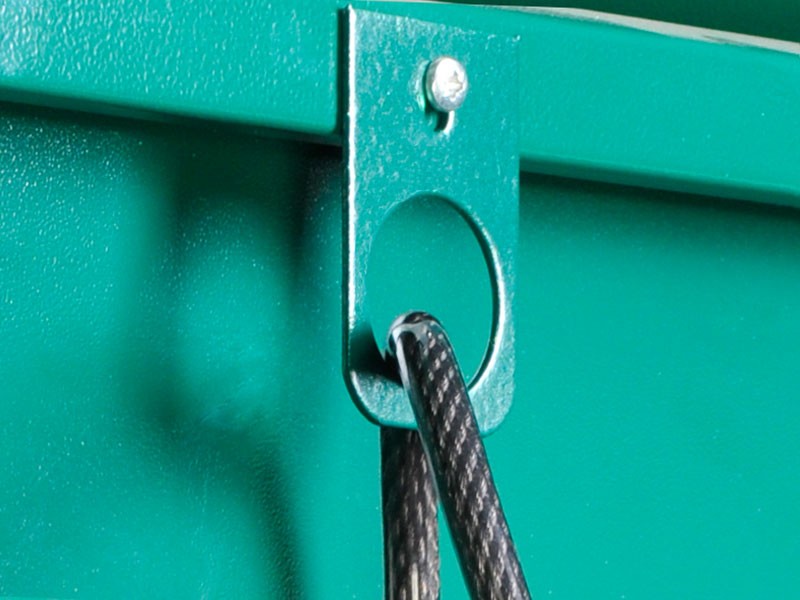 Shed storage eyelets