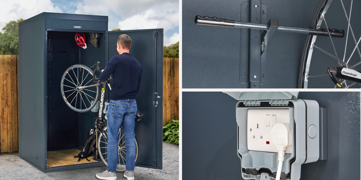 The Asgard Vertical Bike Locker