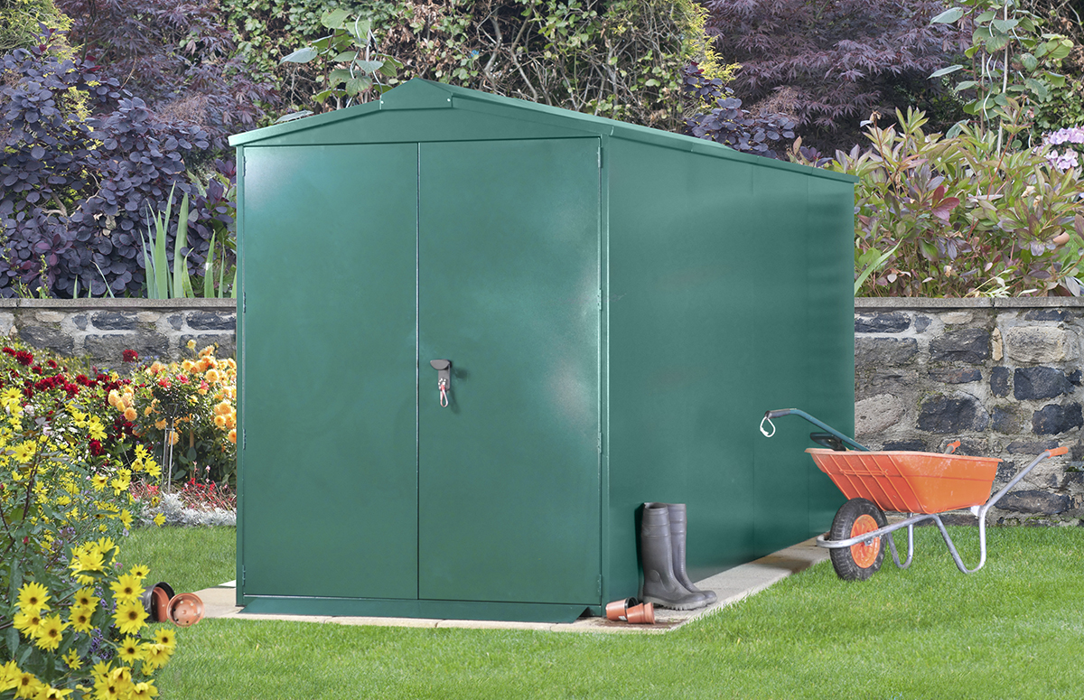 XL Secure Garden Sheds