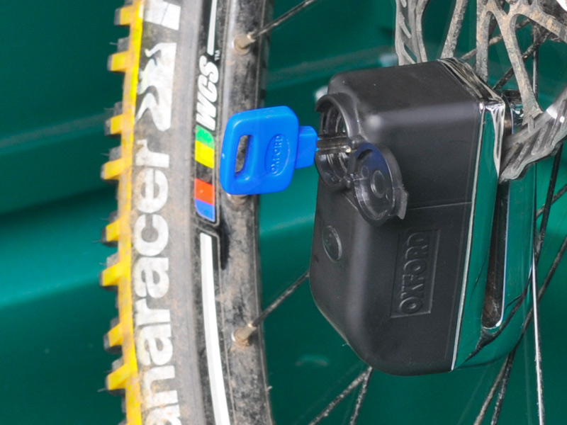 Cycle disc alarm