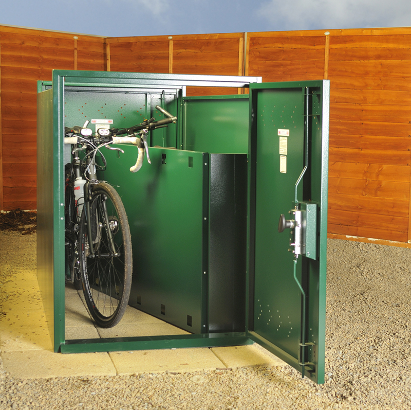secure bike lockers for home
