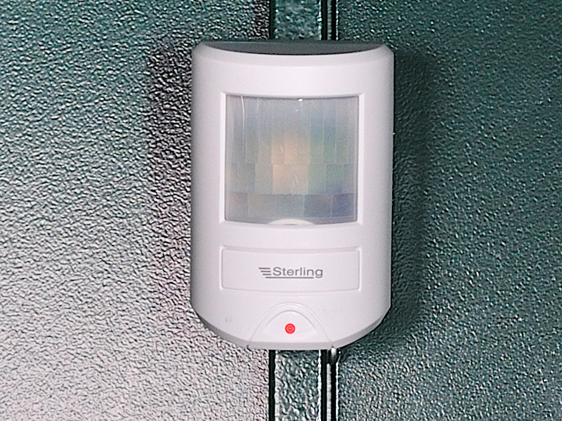 Motion sensor shed alarm 