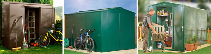 Garden storage shed