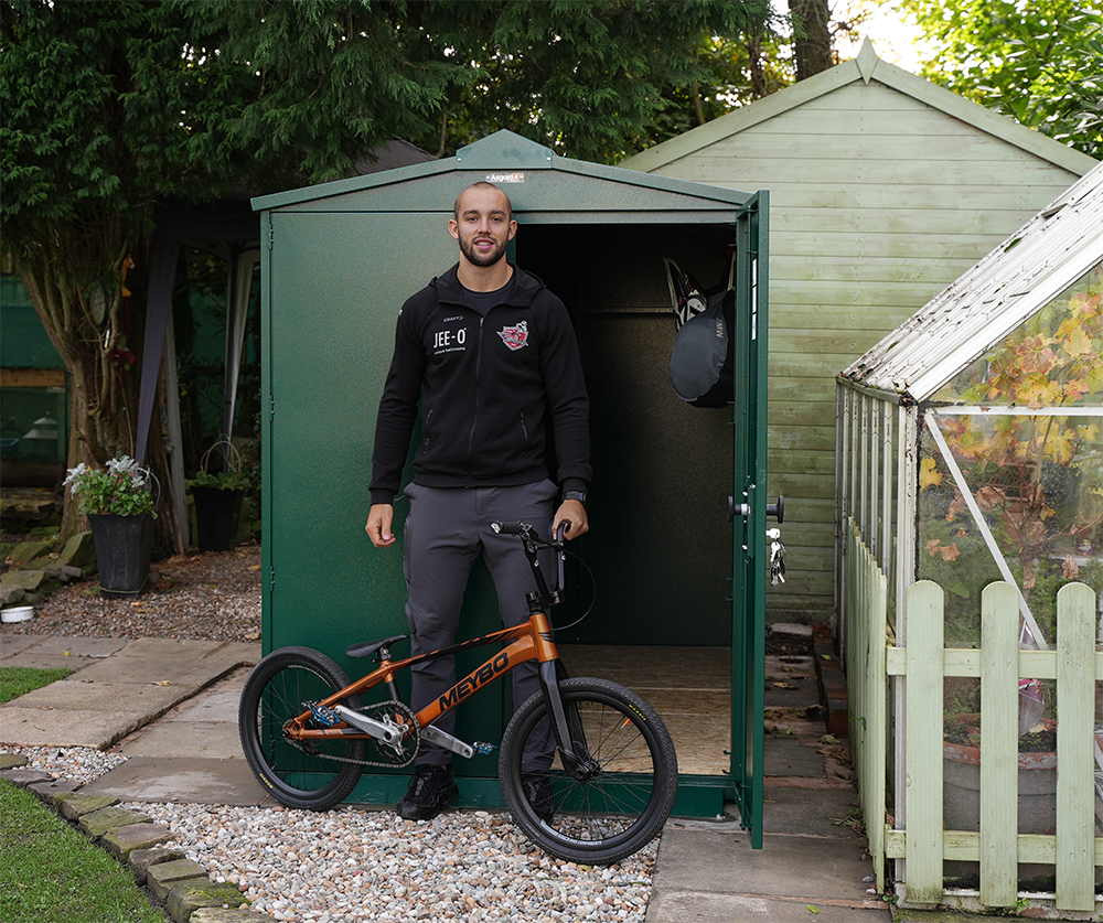 Secure Bike Shed - Ross Cullen BMX Storage