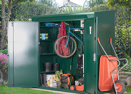 asgard outdoor bike storage sheds