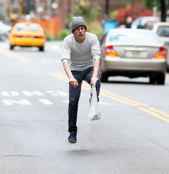 invisible stand bike