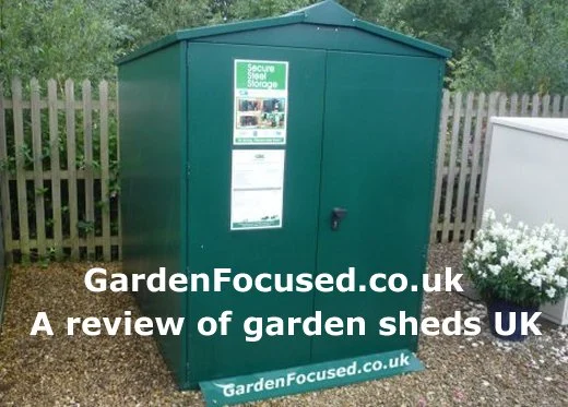 A typical Asgard metal shed