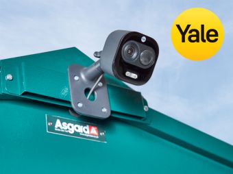 Yale Shed CCTV system for Asgard sheds