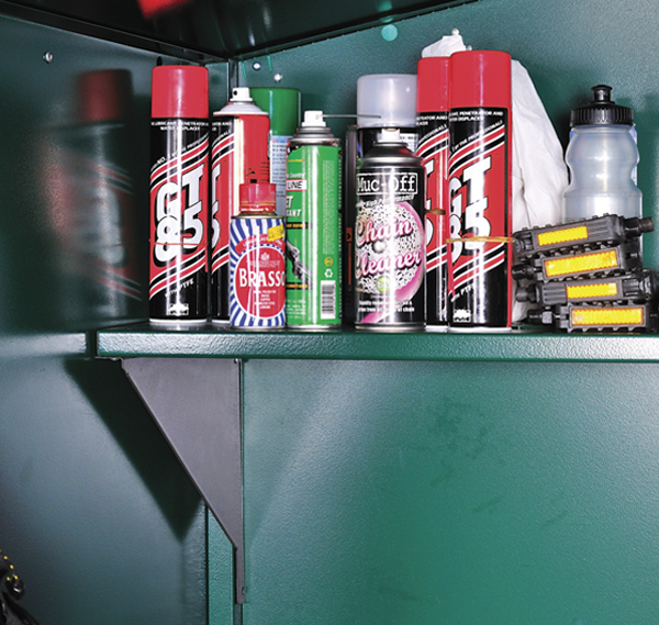 Metal shelf packs for Asgard metal sheds Asgard