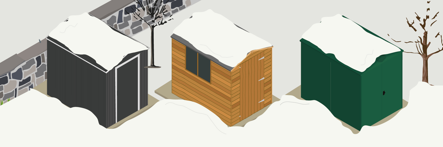 Snow Proof Asgard Sheds