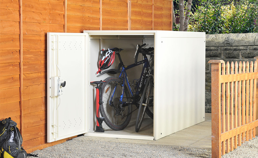 Double Bike Storage Locker