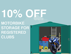 Motorcycle garage storage discount codes
