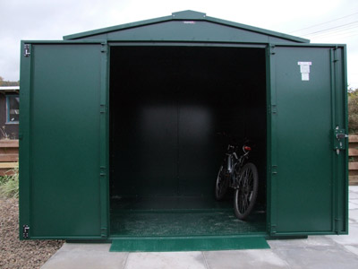 Asgard bike storage at The Stanes