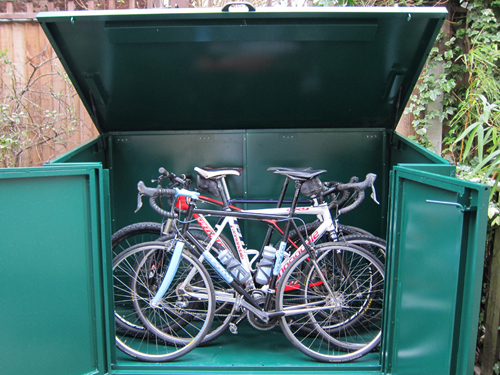 bike shed for bike security from asgard