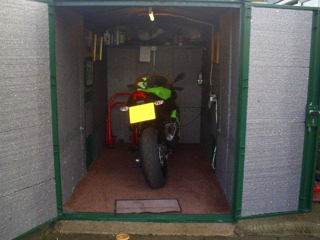 Asgard motorcycle storage
