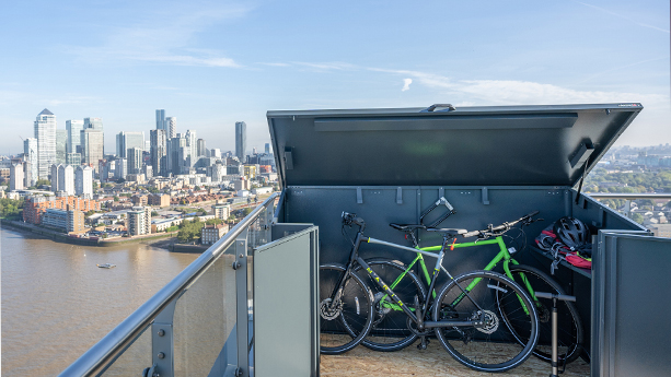 Stuart Paul's Penthouse Access Bike Storage