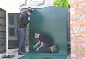 Asgard shed installation service
