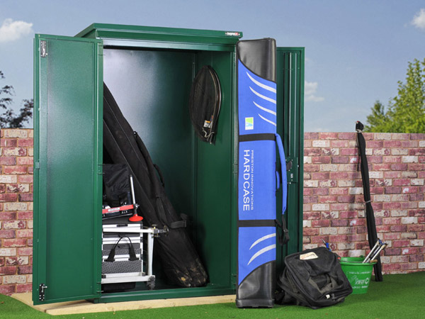 Secure fishing tackle storage